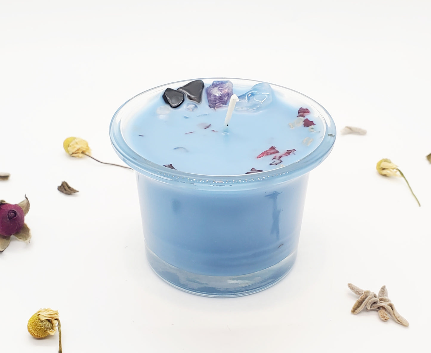 Galene Crystal Candle (2 oz) - Moving On & Healing