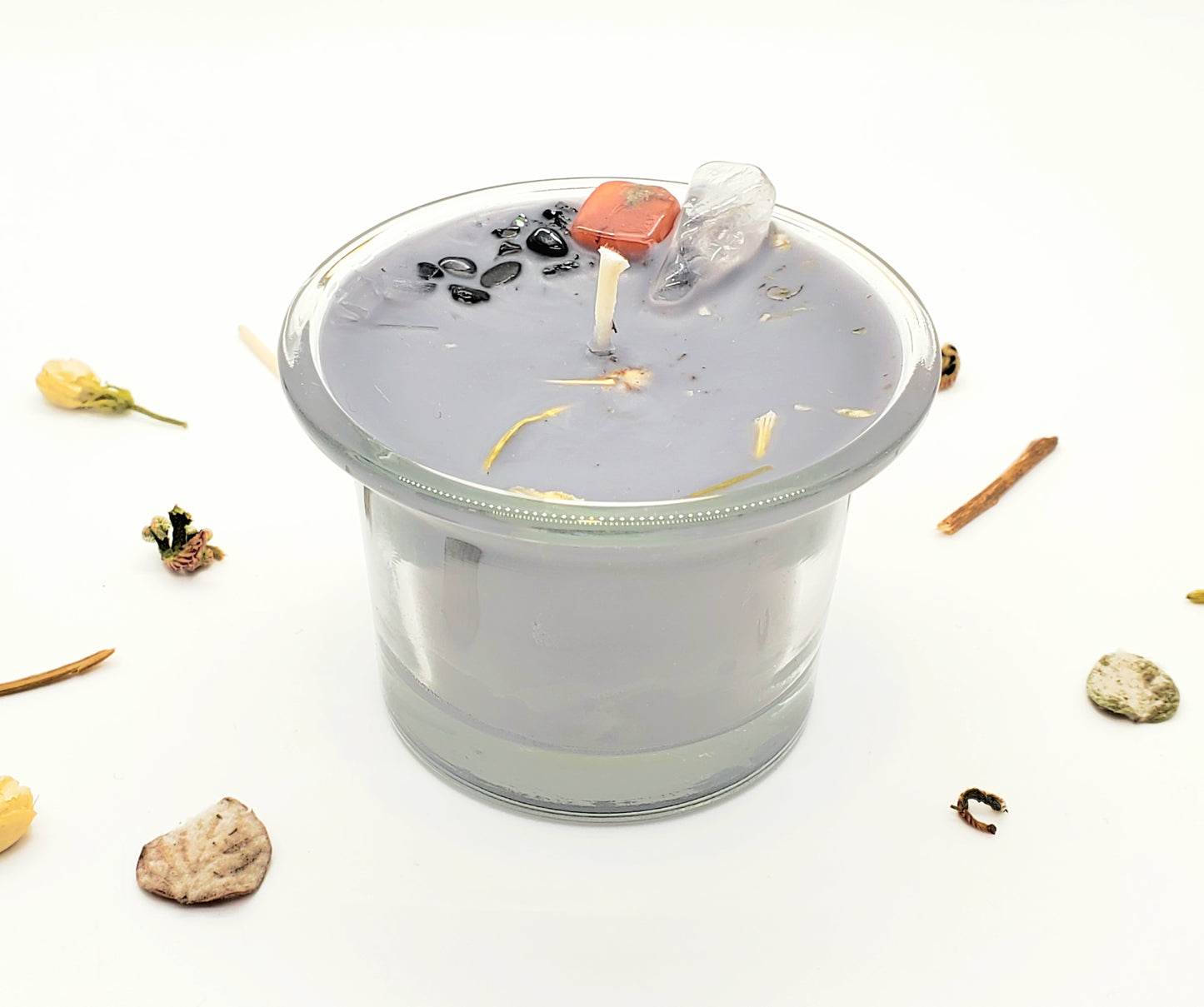 Ethereal Crystal Candle (2 oz) - Astral & Shadow Work
