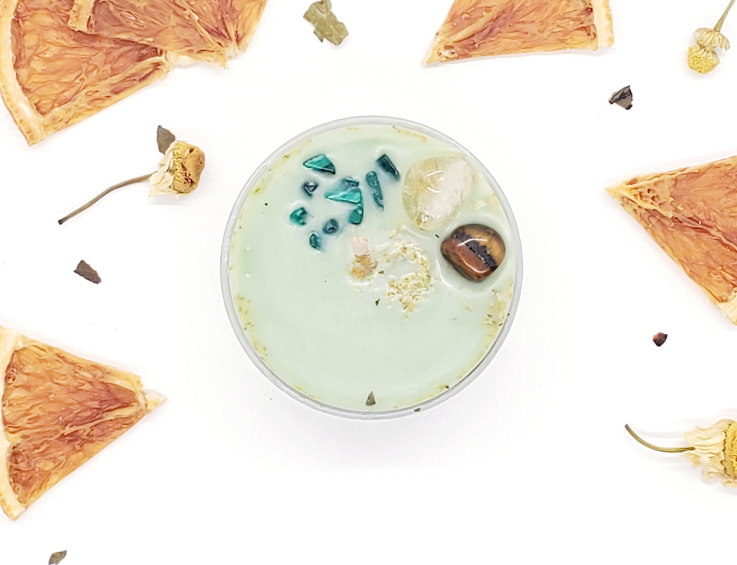 Success & Prosperity - Annonaria Crystal Tealight Candle