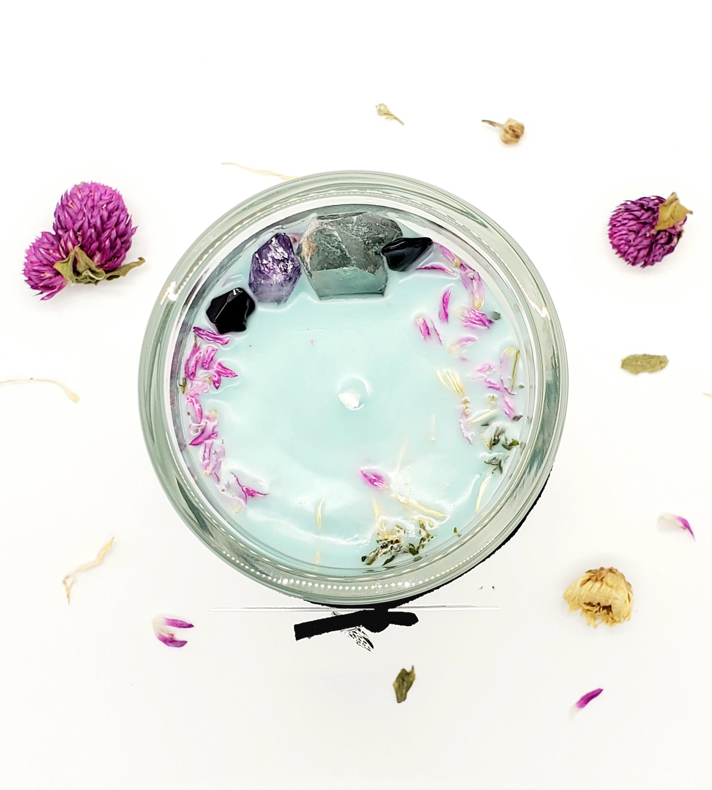 Safety & Luck - Patrae Crystal Candle, 6 oz. Glass Tumbler