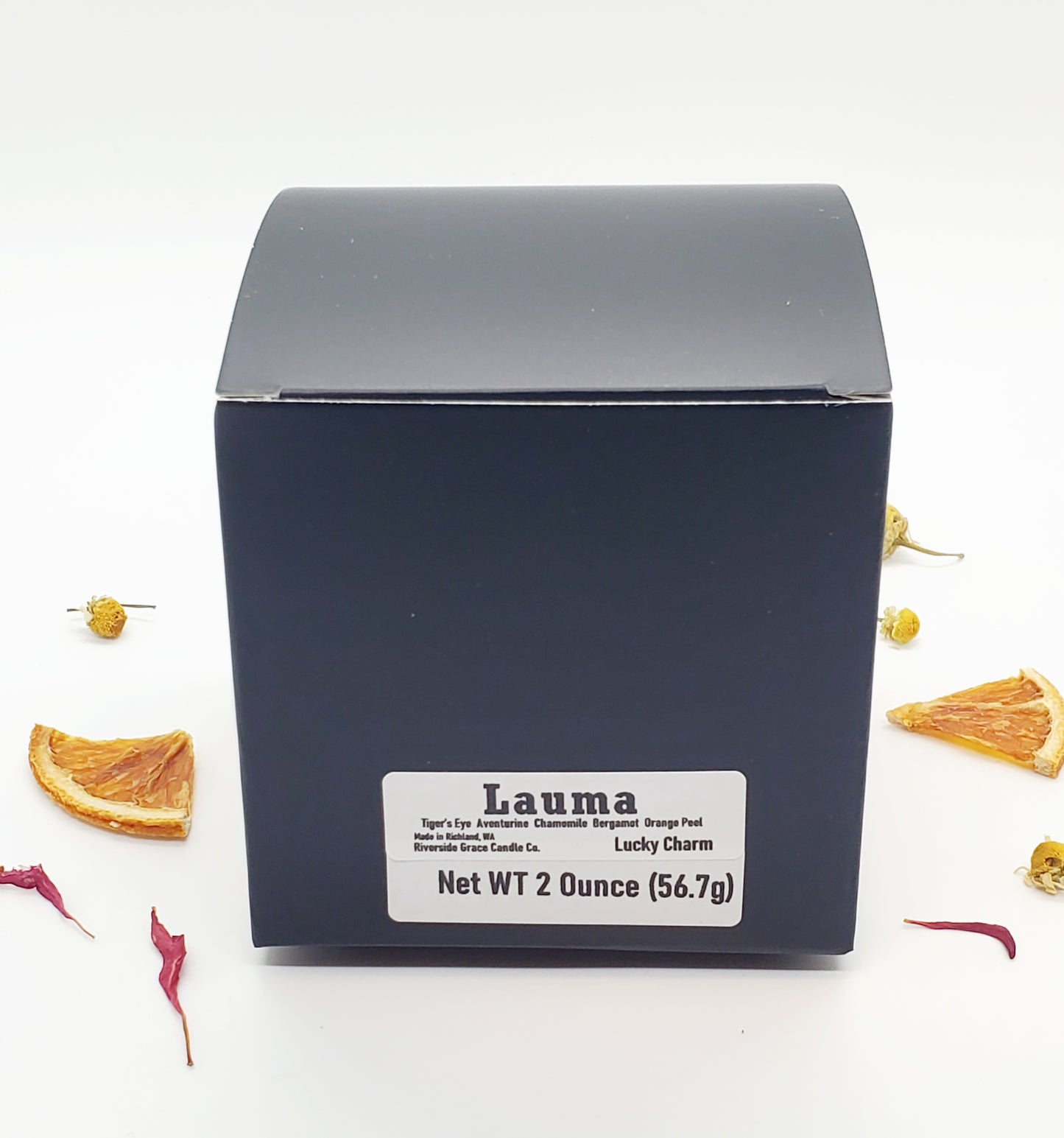 Lauma Crystal Candle (2 oz) - Good Luck & Prosperity