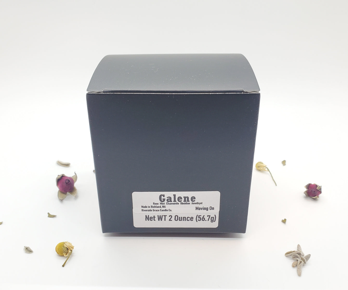 Galene Crystal Candle (2 oz) - Moving On & Healing