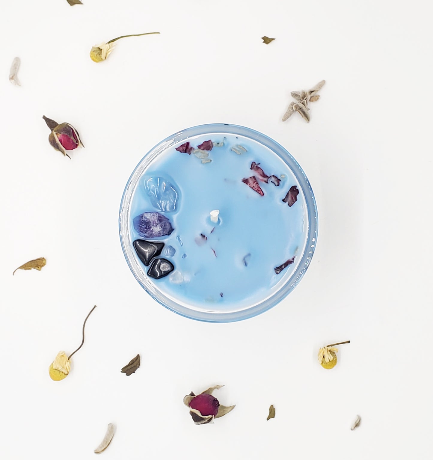 Galene Crystal Candle (2 oz) - Moving On & Healing