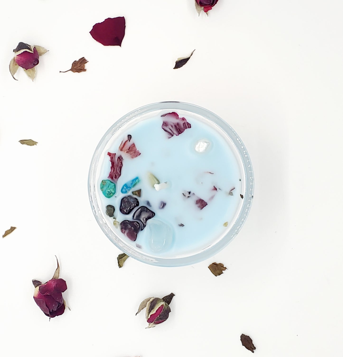 Cyprian Crystal Candle (2 oz) - Goddess Energy & Empowerment