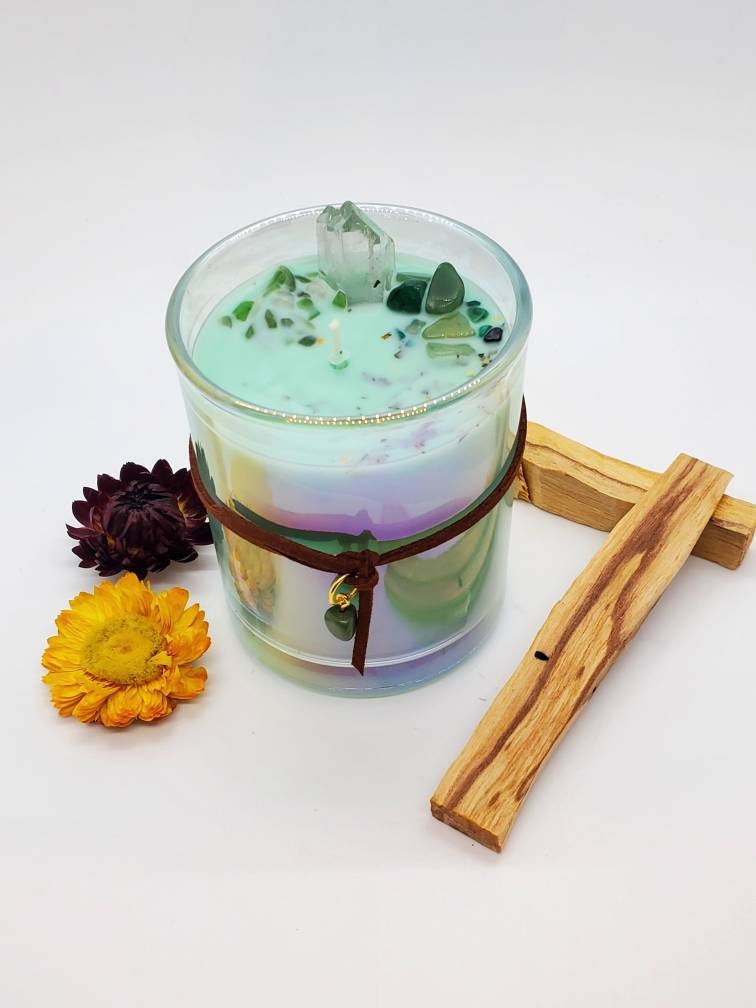 Financial Focus - Dhisana Crystal Candle, 6 Oz. Glass Tumbler