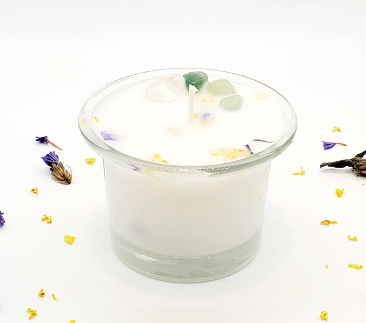 Felicitas Crystal Candle (2 oz) - Abundant Joy & Harmony