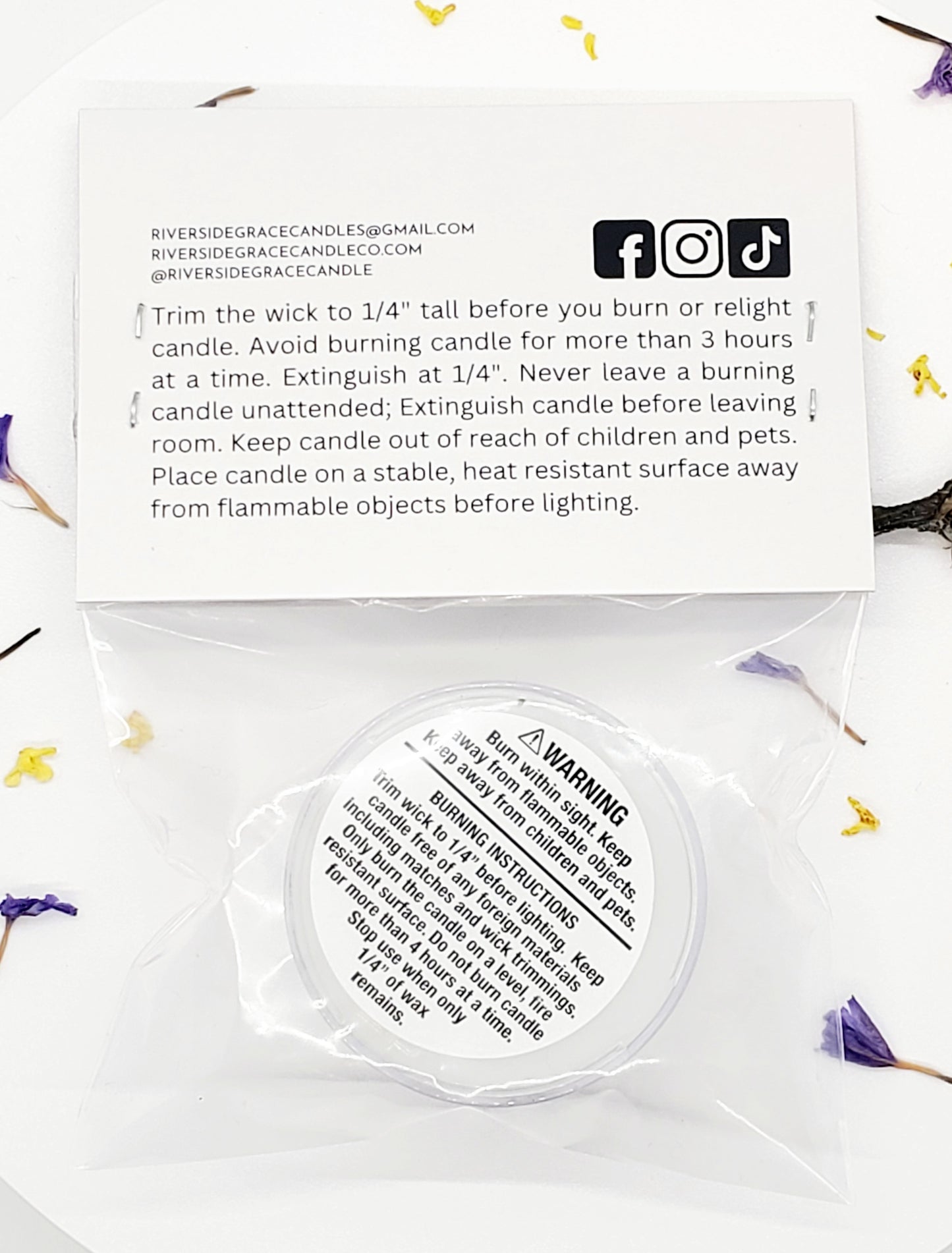 Felicitas Crystal Tealight (0.5 oz) - Abundant Joy & Harmony