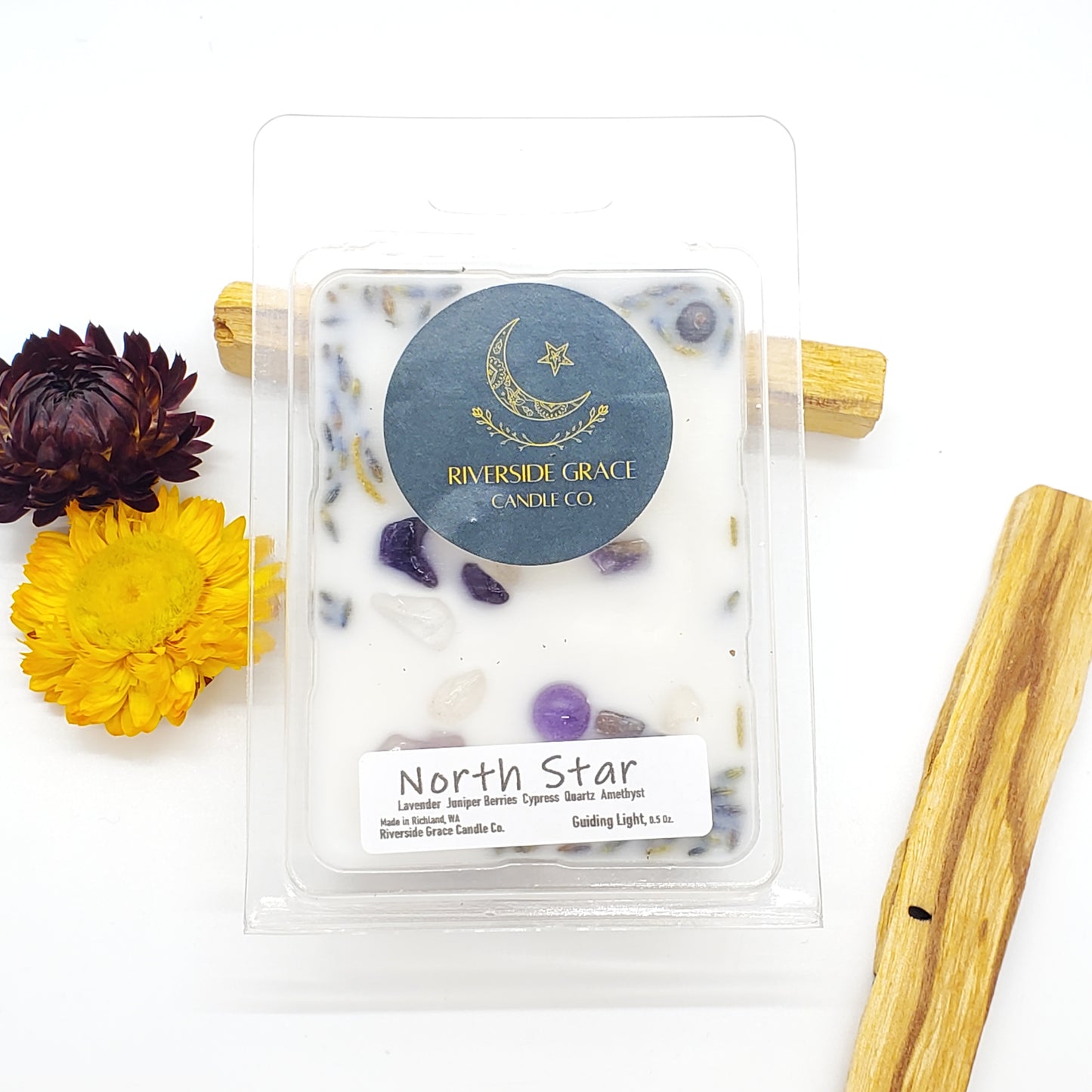 Guiding Light - North Star Crystal Wax Melt, 2.4 Oz. Clamshell