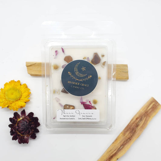 Love, Luck & Money - Three Graces Crystal Wax Melt, 2.4 Oz. Clamshell